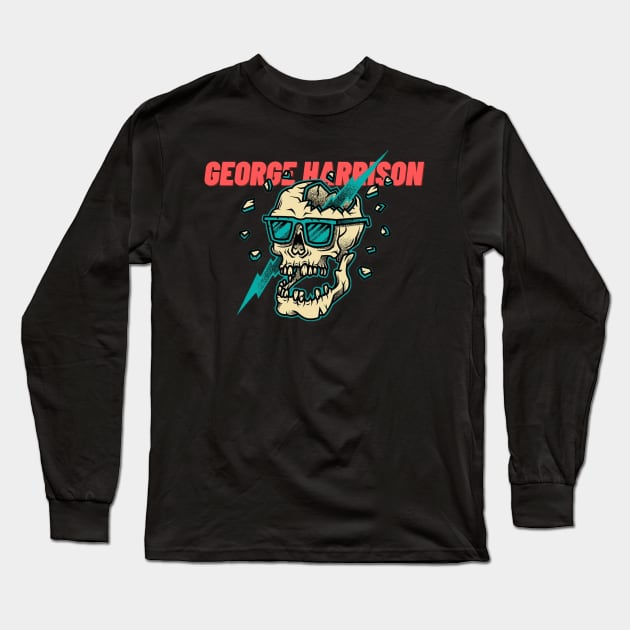 George Harrison Long Sleeve T-Shirt by Maria crew